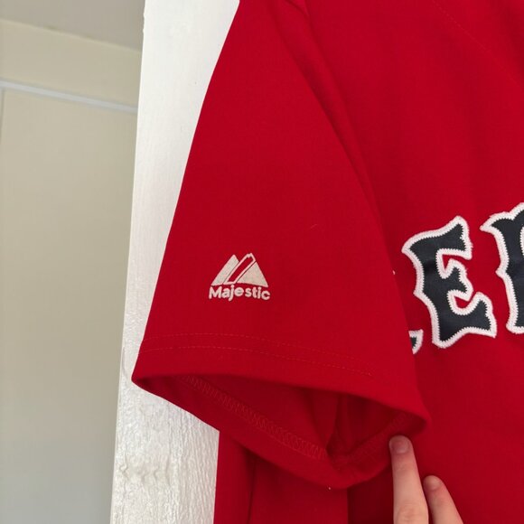 Boston Red Sox Jersey, Majestic, Medium Men - Picture 3 of 5